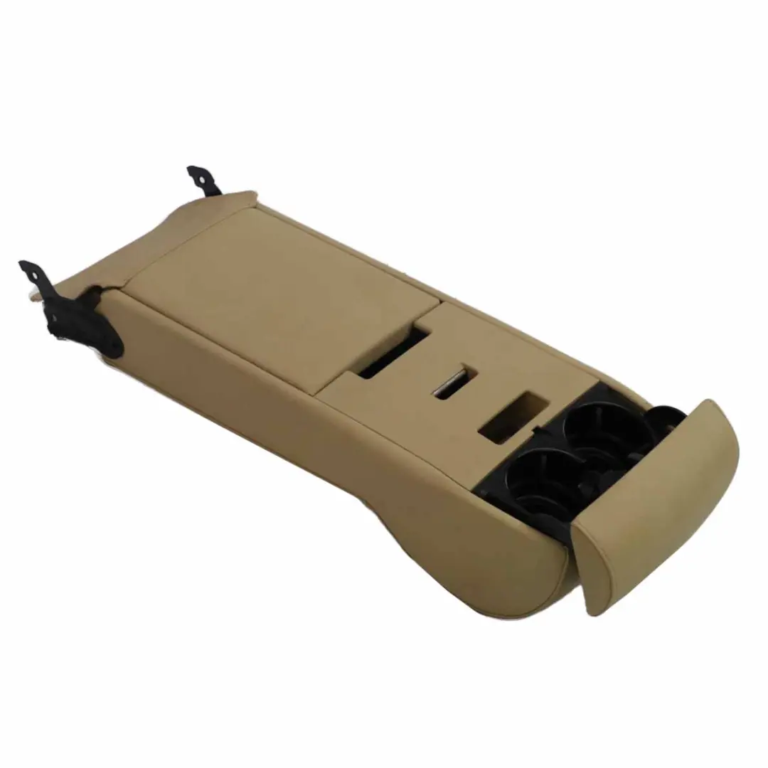 BMW E60 Armlehne Basis Fach Leder Beige - SKU 6988616-2 - Teilenummer 6988616
