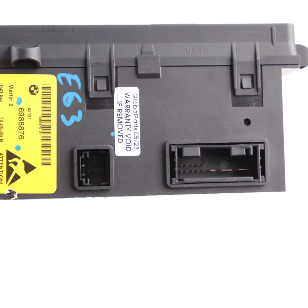 Switch Panel BMW E60 E61 E63 Centre Console Dash PDC DTC Control Unit to with Part number 6988876 Switch Panel BMW E60 E61 E63 Centre Console Dash PDC DTC Control Unit - SKU 6988876 - Part number 6988876