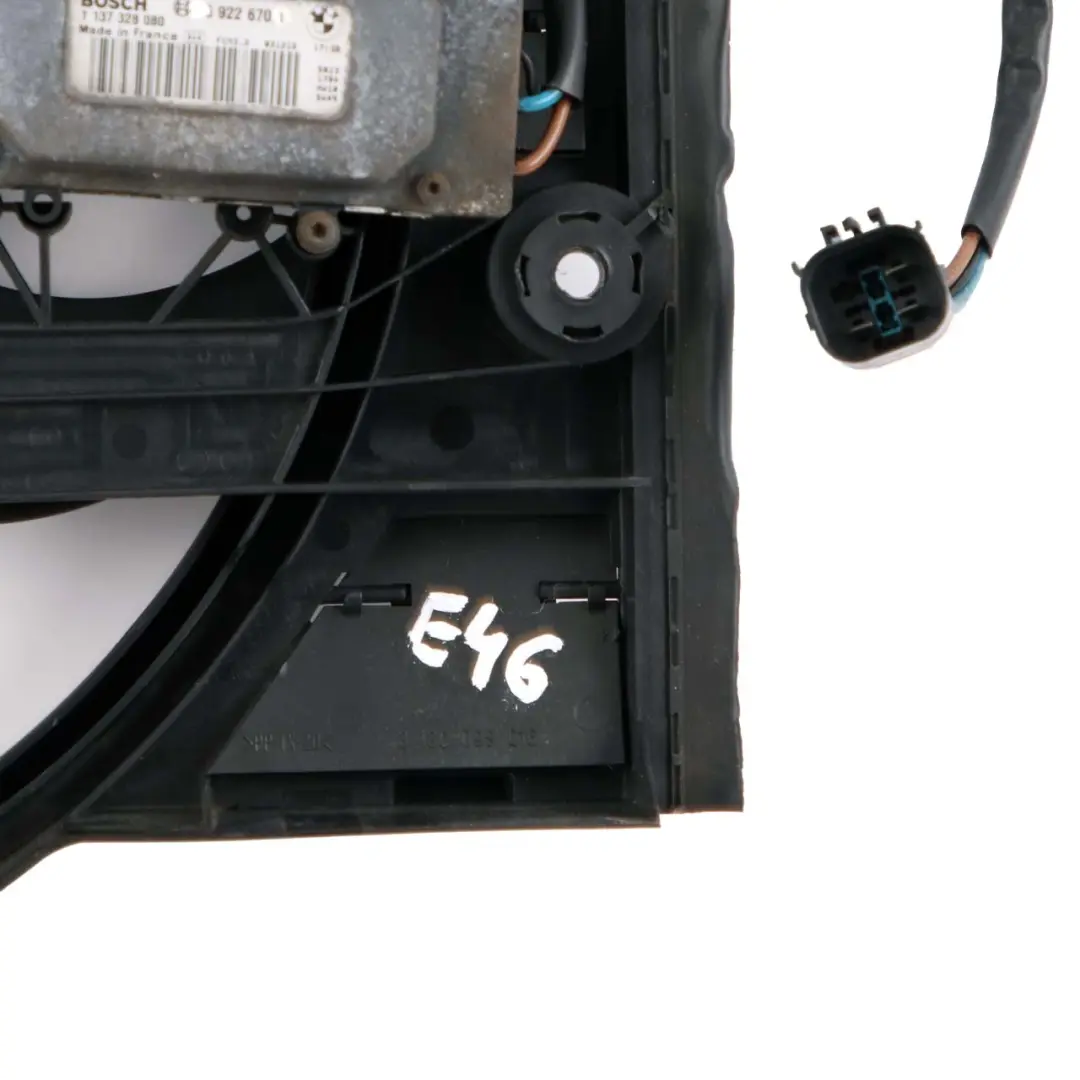 Radiator Fan Cooling Unit Pusher Housing Shroud to BMW E46 M3 with Part number 6988914 BMW E46 M3 Radiator Fan Cooling Unit Pusher Housing Shroud - SKU 6988914 - Part number 6988914