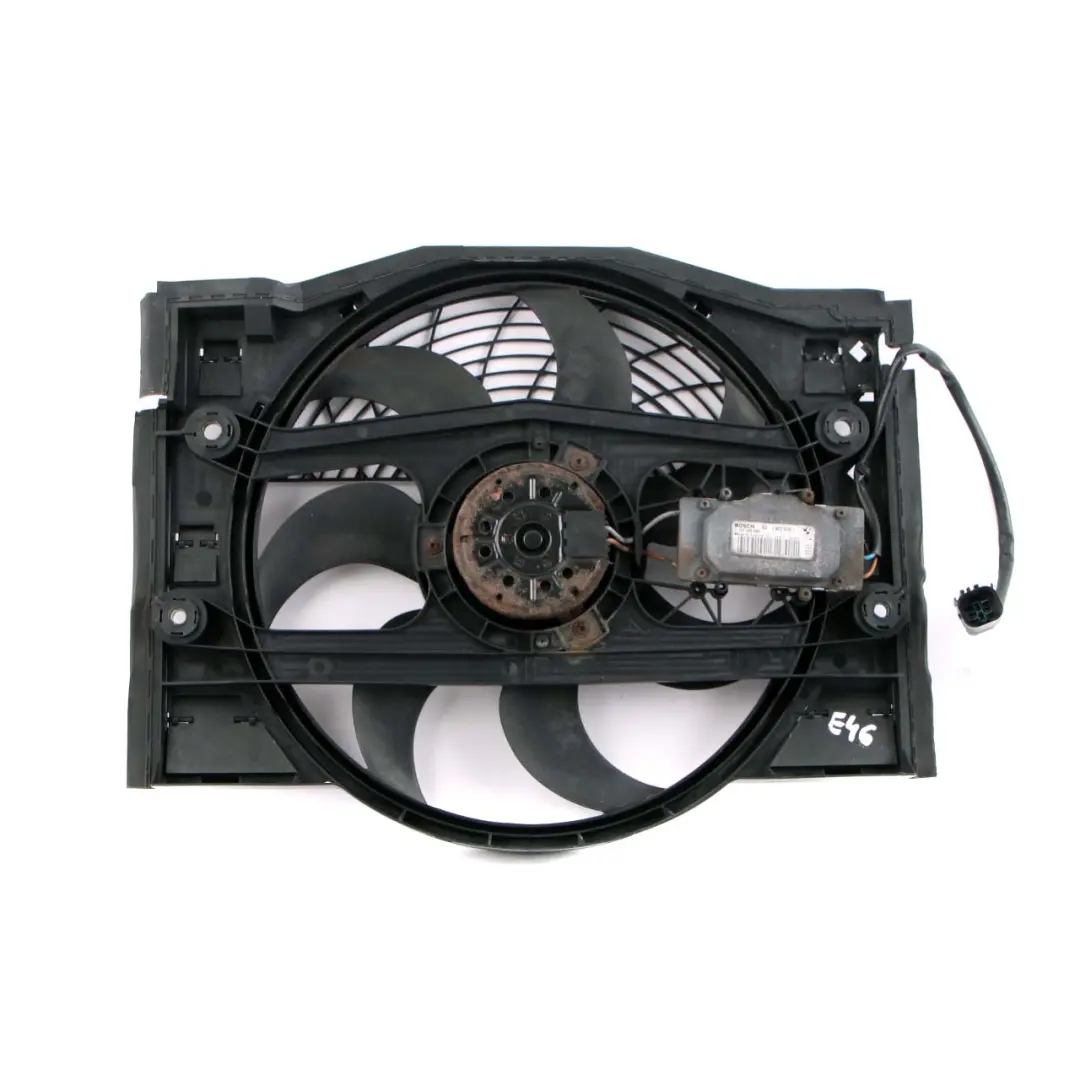 BMW E46 M3 Radiator Fan Cooling Unit Pusher Housing Shroud - SKU 6988914 - Part number 6988914
