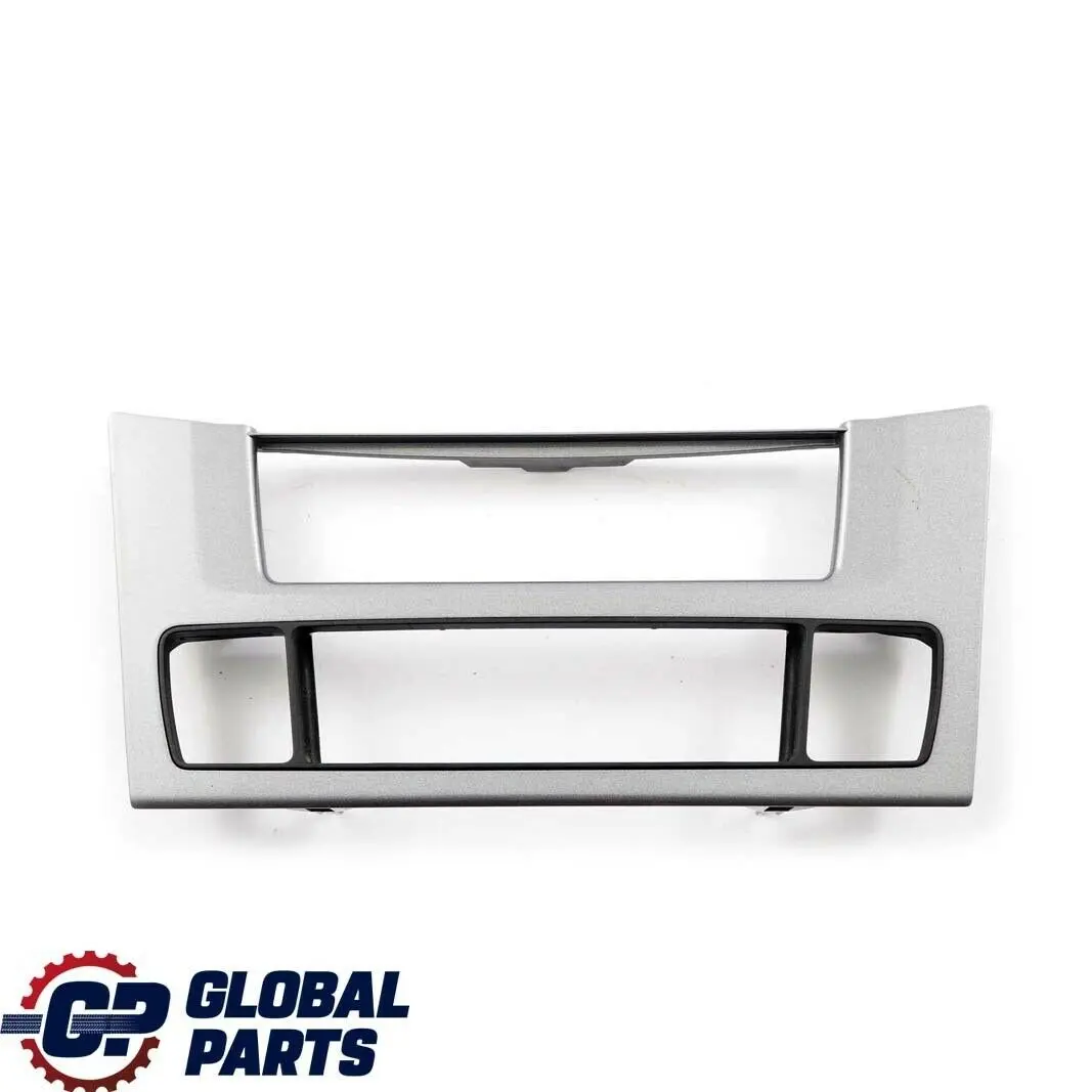 BMW 5 E60 E61 LCI Cover Trim Panel Dashboard Centre Frame High Gloss Grey