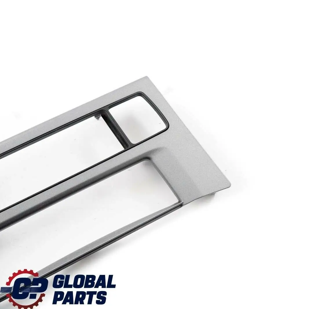 BMW E60 E61 LCI Apertura Cruscotto Centro Grigio Space Hochglanzgrau - SKU 6988988 - Numero di parte 6988988