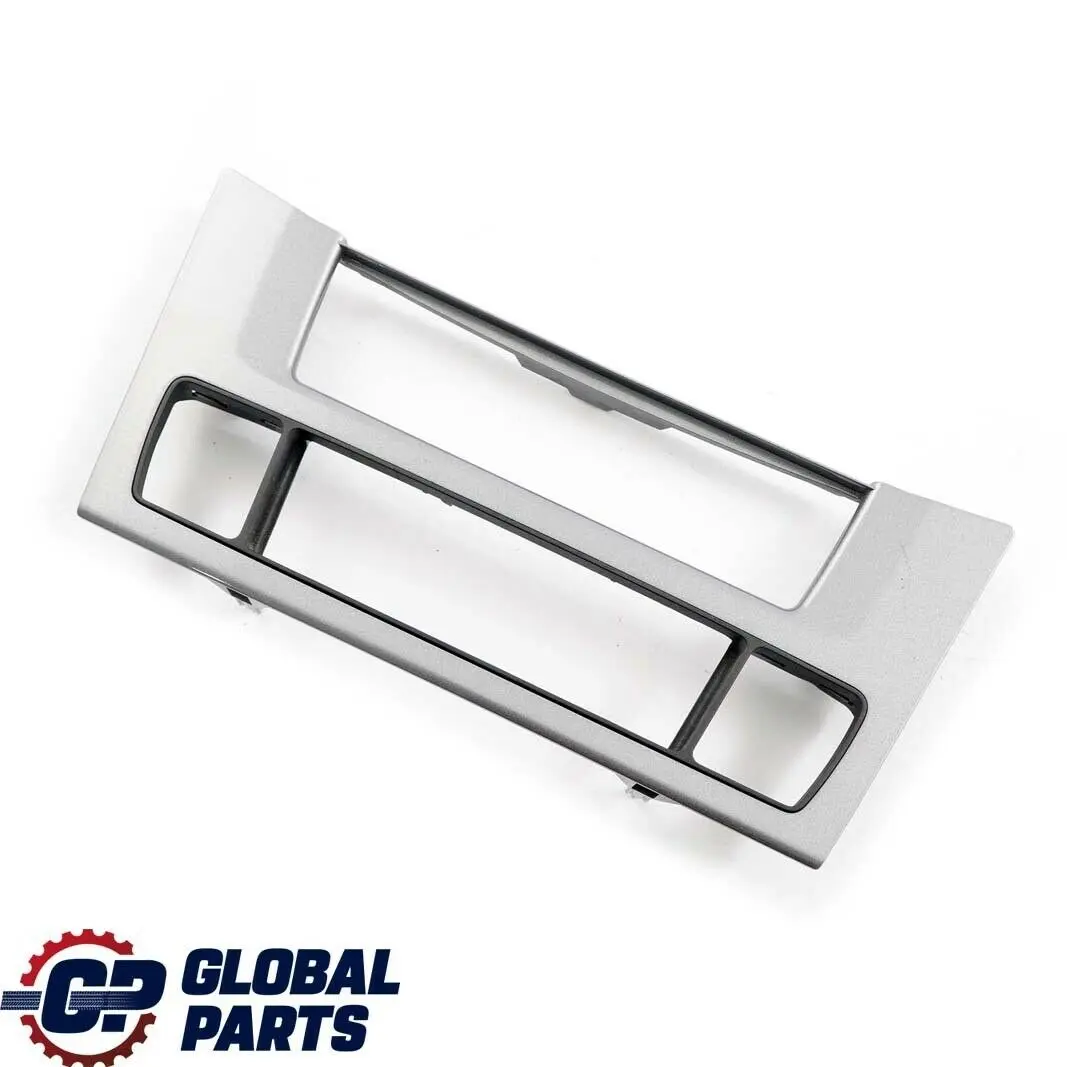 BMW E60 E61 LCI Cubierta Panel Salpicadero Centro Marco Alto Brillo Gris - SKU 6988988 - Número de pieza 6988988