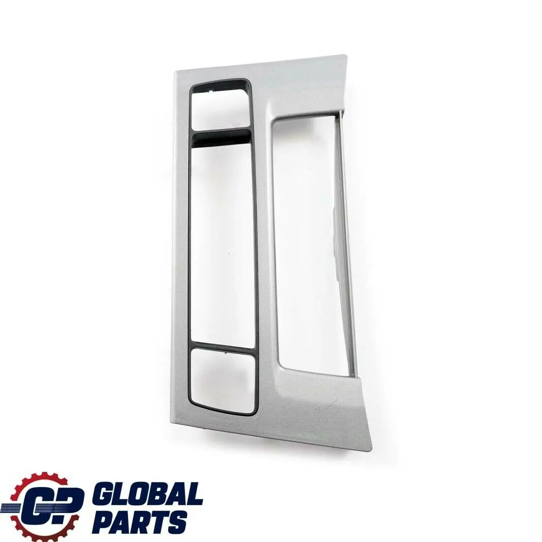 BMW E60 E61 LCI Cubierta Panel Salpicadero Centro Marco Alto Brillo Gris - SKU 6988988 - Número de pieza 6988988