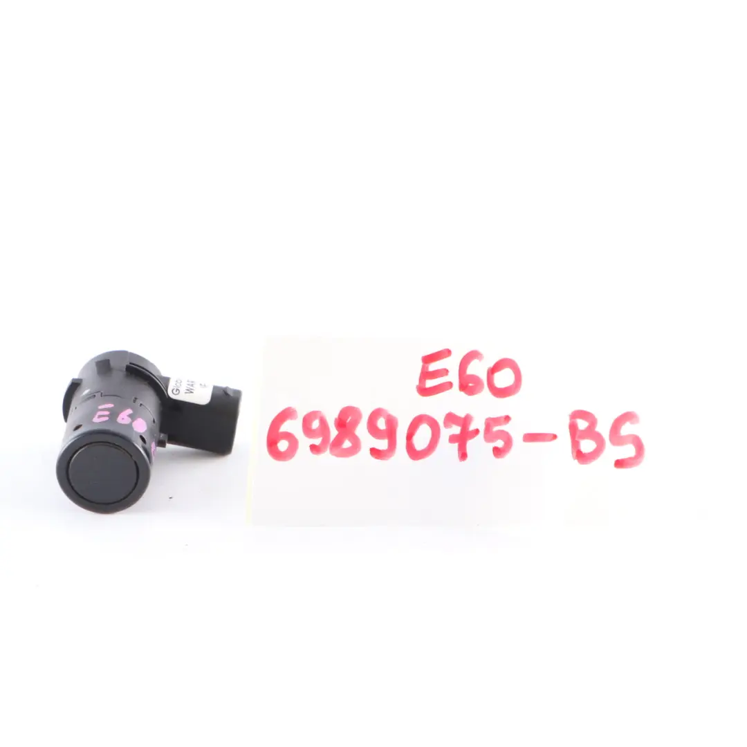 BMW 5 6 E60 E61 E63 PDC Einparkhilfe Ultraschall Hinten Black Sapphire Schwarz - SKU 6989091 - Teilenummer 6989091