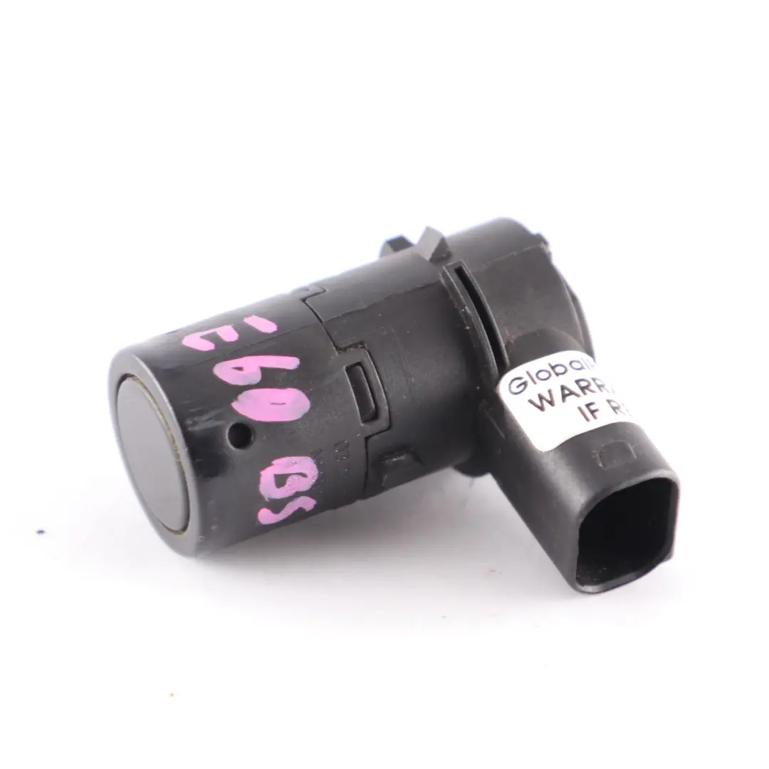 PDC Parking Sensor Ultrasonico Trasero Zafiro Negro para BMW E60 E61 E63 con número de pieza 6989091 BMW E60 E61 E63 PDC Parking Sensor Ultrasonico Trasero Zafiro Negro - SKU 6989091 - Número de pieza 6989091