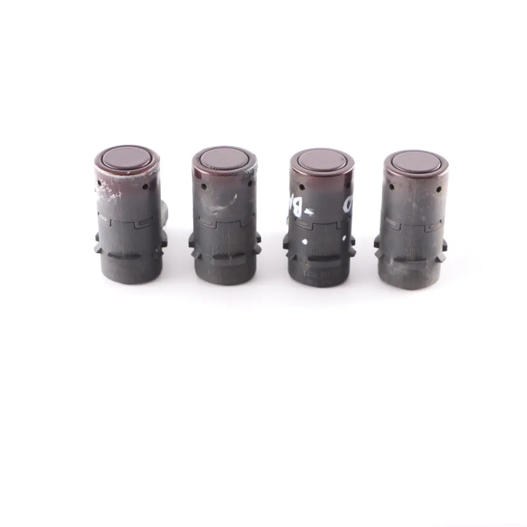  Parking Sensor BMW E60 E61 Z4 E85 PDC Ultrasonic Rear Barberarot Red Set 6989070 - SKU 6989236-BAR - Part number 6989236