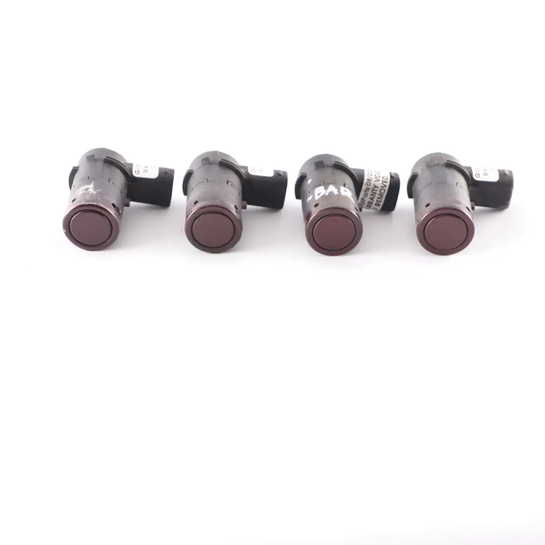 Parking Sensor BMW E60 E61 Z4 E85 PDC Ultrasonic Rear Barberarot Red Set 6989070 to with Part number 6989236 Parking Sensor BMW E60 E61 Z4 E85 PDC Ultrasonic Rear Barberarot Red Set 6989070 - SKU 6989236-BAR - Part number 6989236