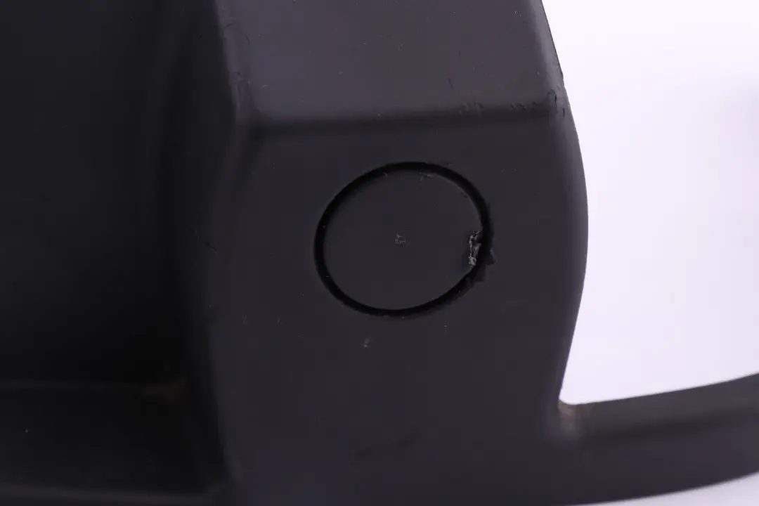 BMW 5 Series E60 E61 Front Seat Trim Covering Outer Right O/S Black - SKU 6989258 - Part number 6989258