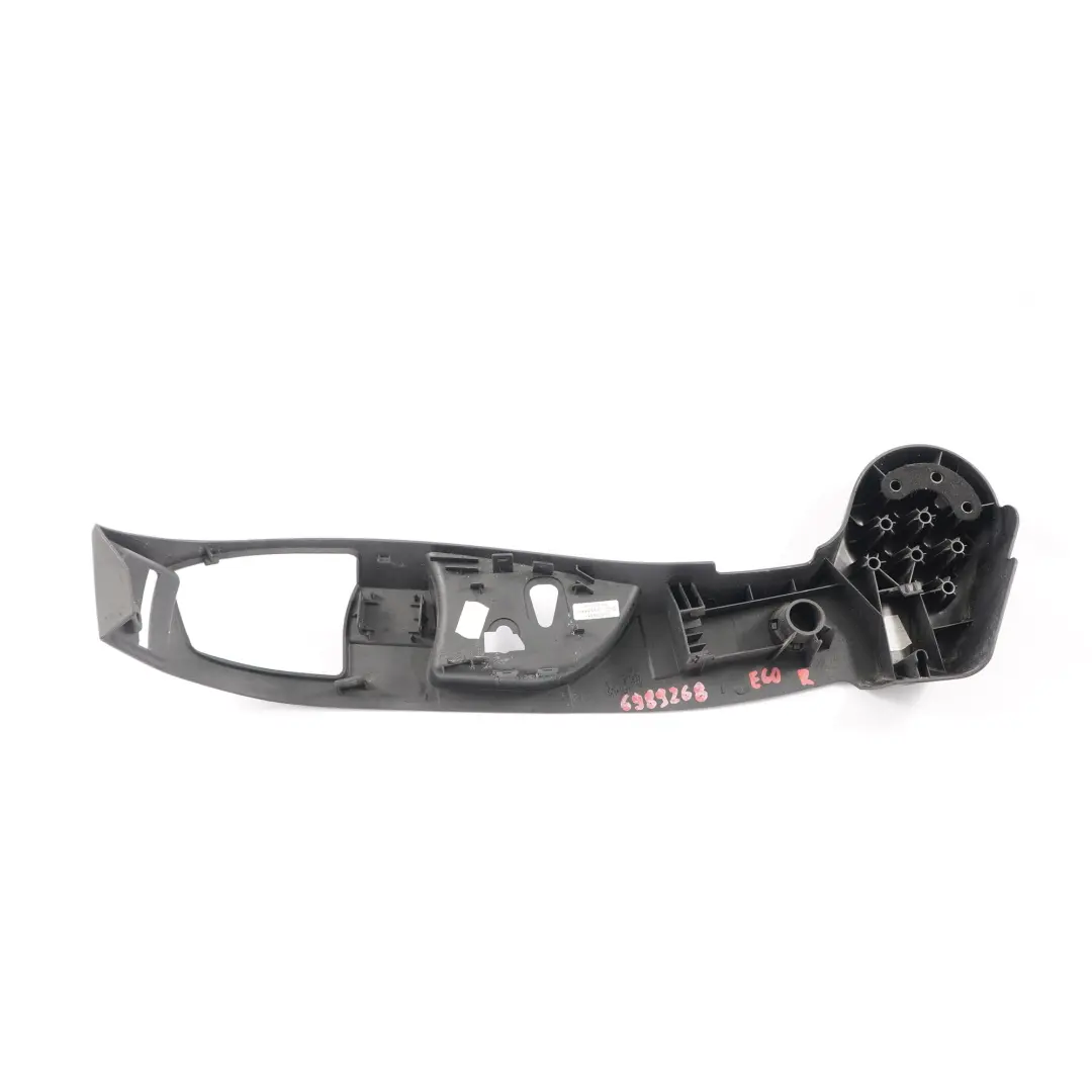  Sitzbezug BMW E60 E61 Verkleidung vorne rechts Schalttafel Schwarz - SKU 6989268 - Teilenummer 6989268
