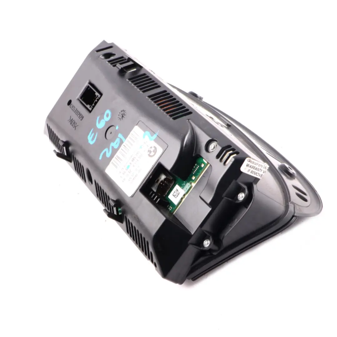 Display Monitor BMW E60 E63 E64 On-Board Screen 6,5" Control Unit to with Part number 6989395 Display Monitor BMW E60 E63 E64 On-Board Screen 6,5" Control Unit - SKU 6989395-2 - Part number 6989395