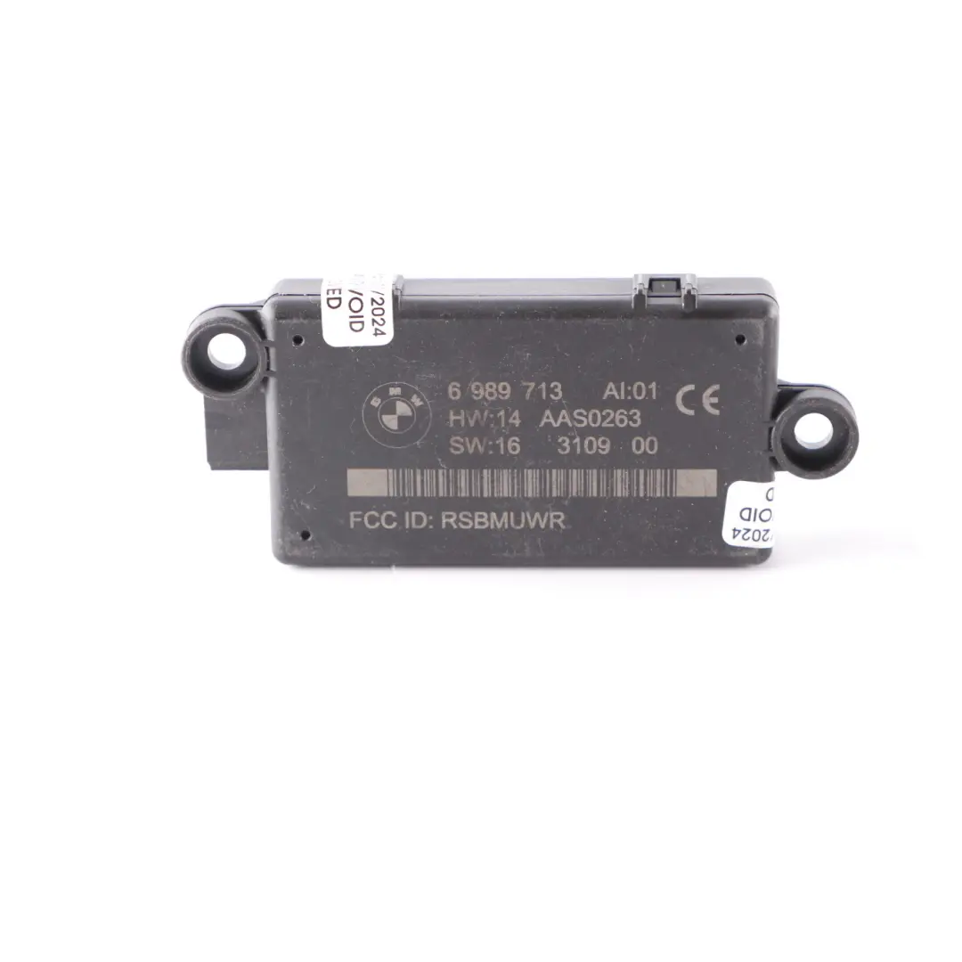 BMW E88 E89 E93 Convertible Cabrio DWA-Alarm System Module Set Of 2 - SKU 6989713-1 - Part number 6989713