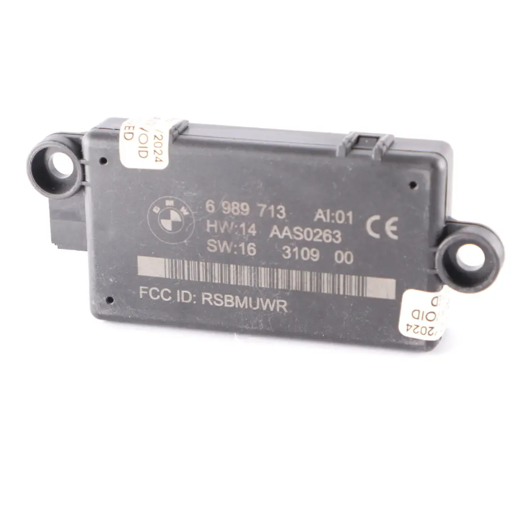 DWA-Warnanlage Modul 2Er Set für BMW E88 E89 E93 Cabrio mit Teilenummer 6989713 BMW E88 E89 E93 Cabrio DWA-Warnanlage Modul 2Er Set - SKU 6989713-1 - Teilenummer 6989713