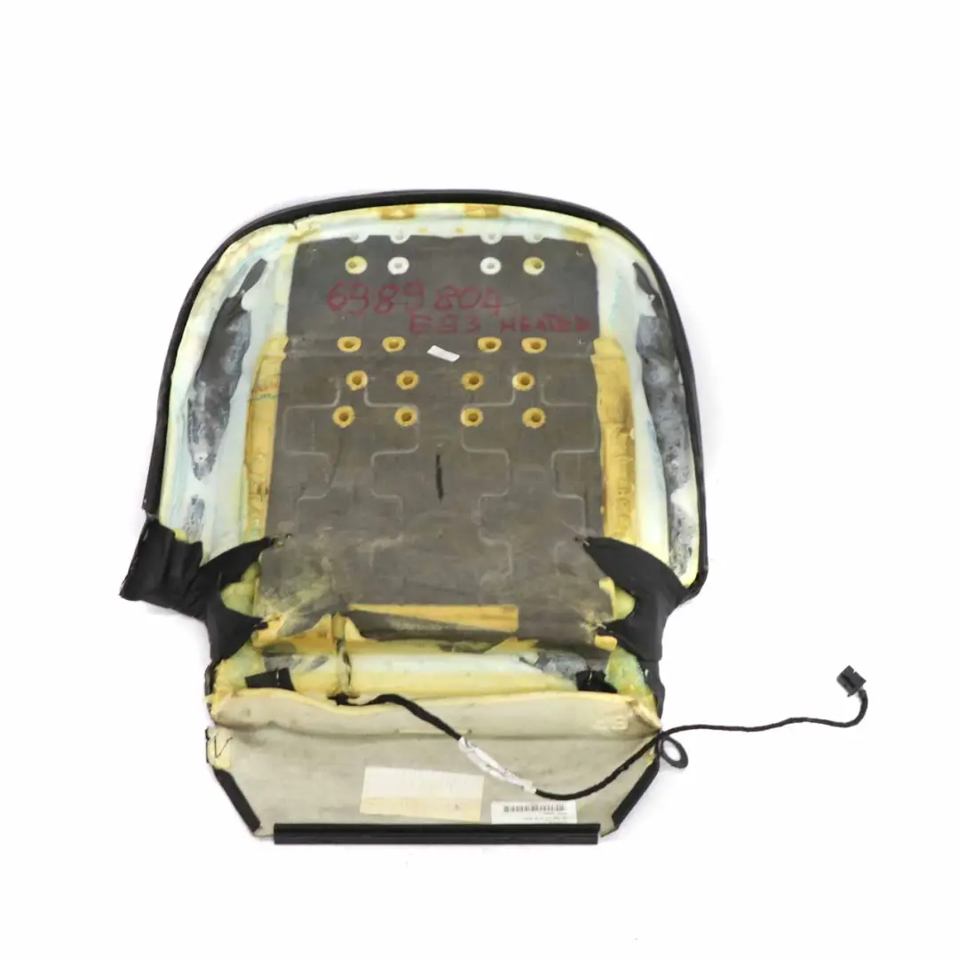 Sitzheizung Vorne Rechts Sitz Bezug Leder Dakota Schwarz für BMW E93 mit Teilenummer 6989804 BMW E93 Sitzheizung Vorne Rechts Sitz Bezug Leder Dakota Schwarz - SKU 6989804 - Teilenummer 6989804