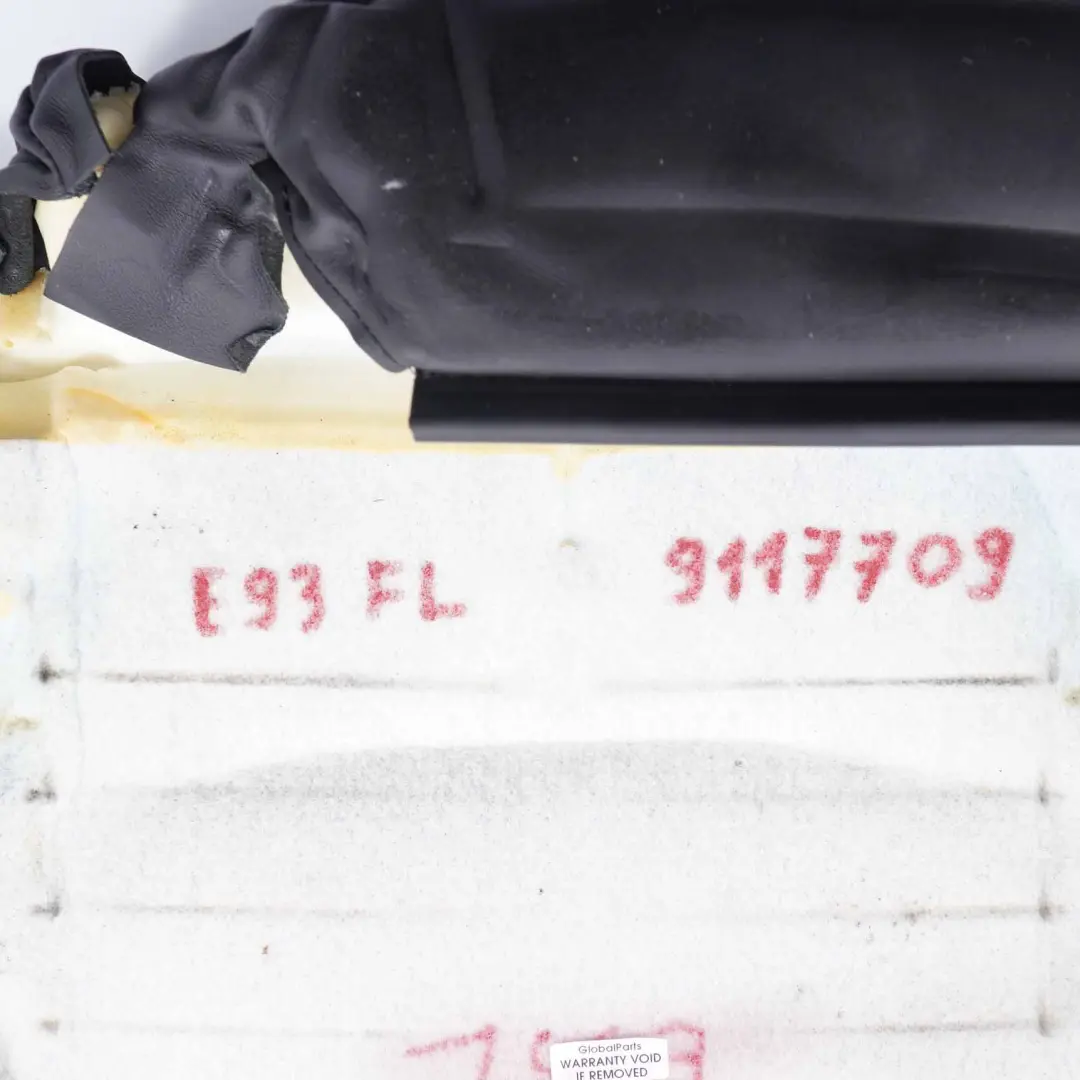 Dossier de Siège Avant Gauche Chauffé Housse Sport Cuir Walknappa Noir pour BMW E93 à propos du numéro de pièce 9117709 BMW E93 Dossier de Siège Avant Gauche Chauffé Housse Sport Cuir Walknappa Noir - SKU 9117709 - Numéro de pièce 9117709