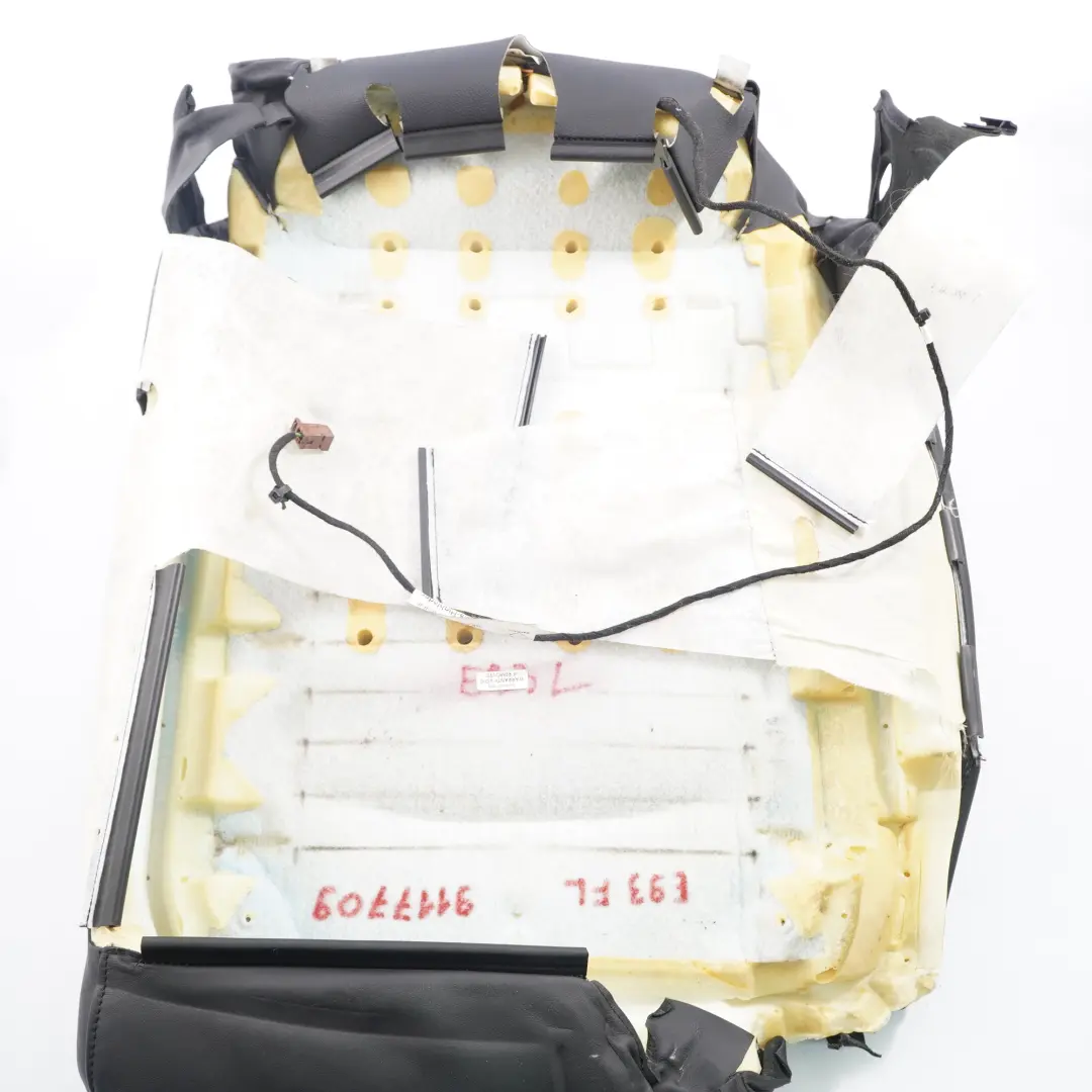 Sitzheizung Vorne Links Sportsitz Lehne Bezug Leder Walknappa Schwarz für BMW E93 mit Teilenummer 9117709 BMW E93 Sitzheizung Vorne Links Sportsitz Lehne Bezug Leder Walknappa Schwarz - SKU 9117709 - Teilenummer 9117709