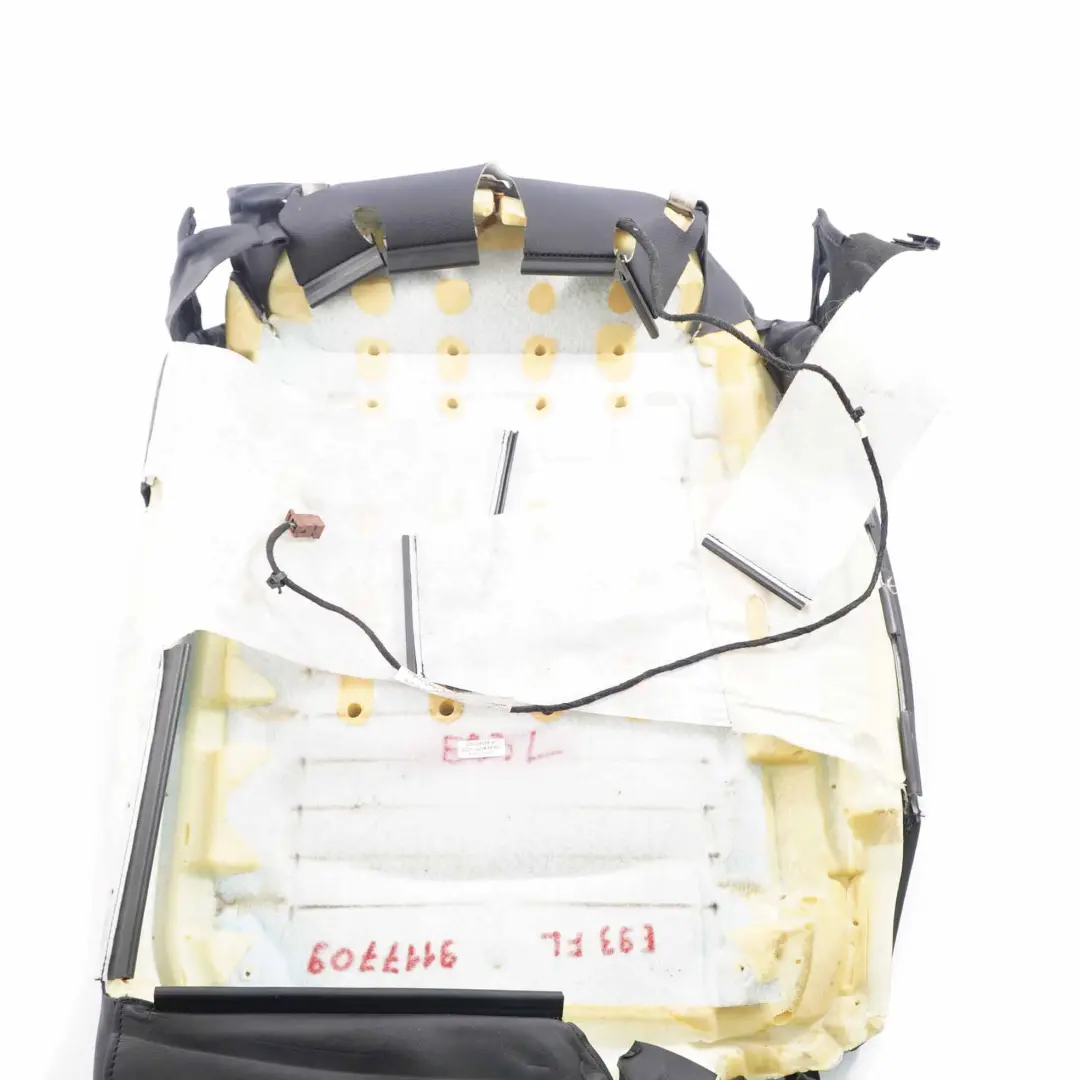  Respaldo Asiento Delantero BMW E93 Asiento Deportivo Calefactable Cuero Negro - SKU 9117709 - Número de pieza 9117709