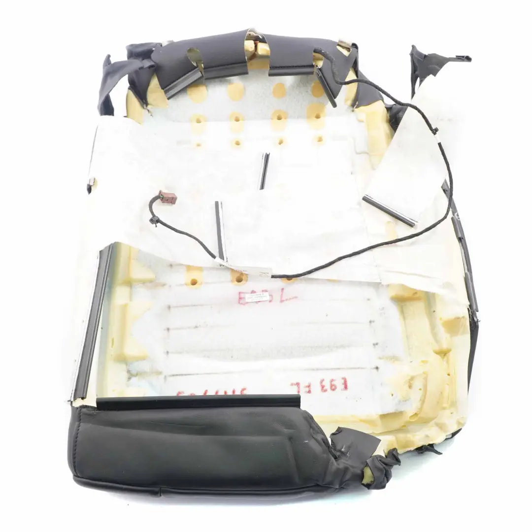  Respaldo Asiento Delantero BMW E93 Asiento Deportivo Calefactable Cuero Negro - SKU 9117709 - Número de pieza 9117709