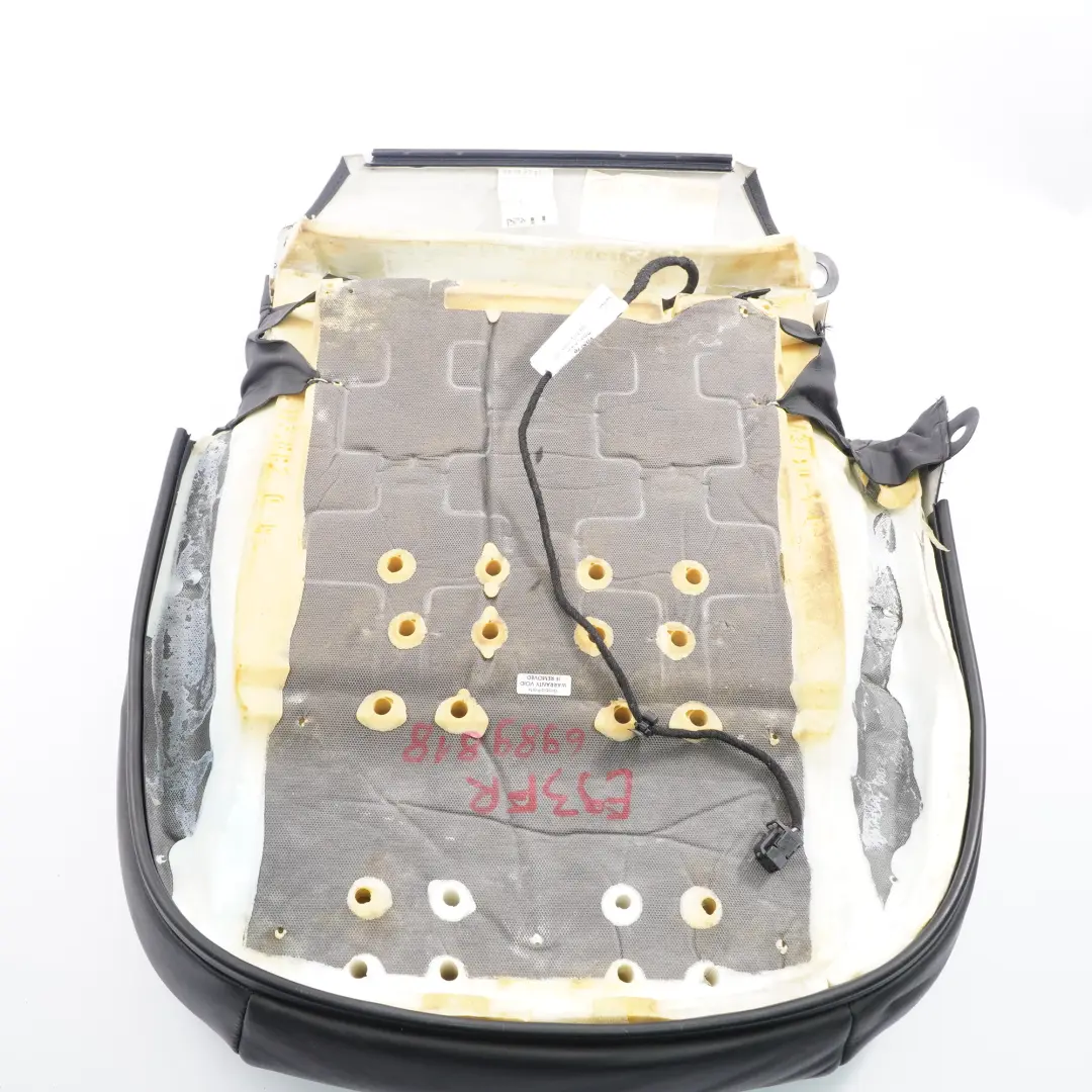 BMW E93 Delantero Derecho Calefactable Funda Asiento Deportivo Cuero Negro - SKU 6989818 - Número de pieza 6989818