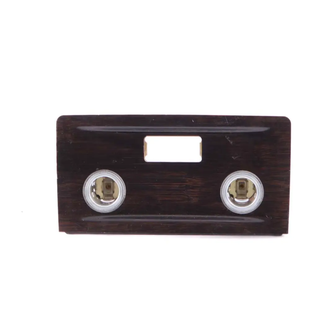  Embellecedor Consola Central BMW E60 E61 LCI Tapa Panel Bambú Antracita - SKU 6989865 - Número de pieza 6989865