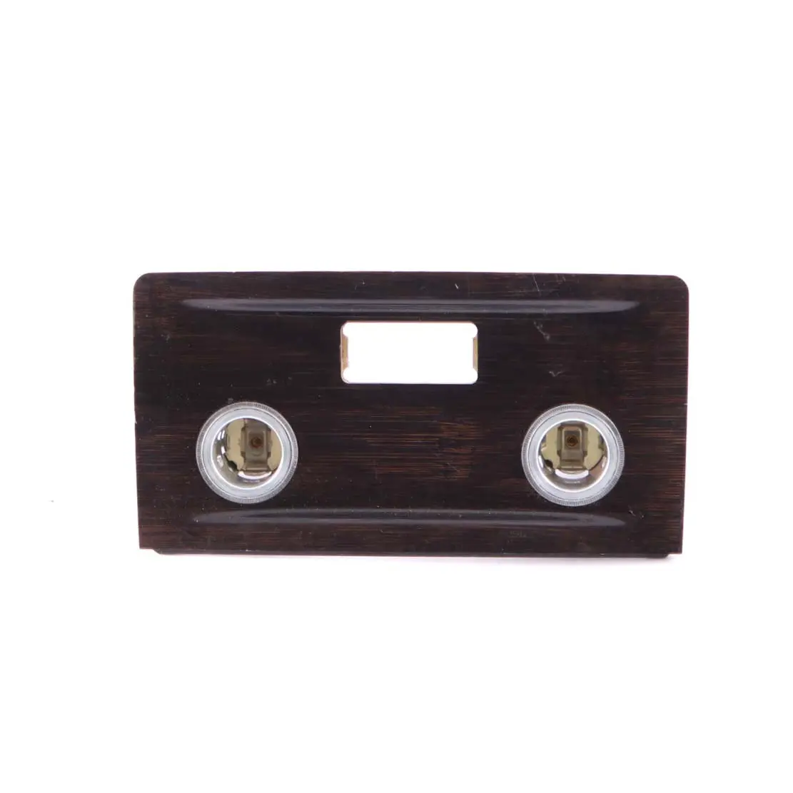 Embellecedor Consola Central BMW E60 E61 LCI Tapa Panel Bambú Antracita 6989865
