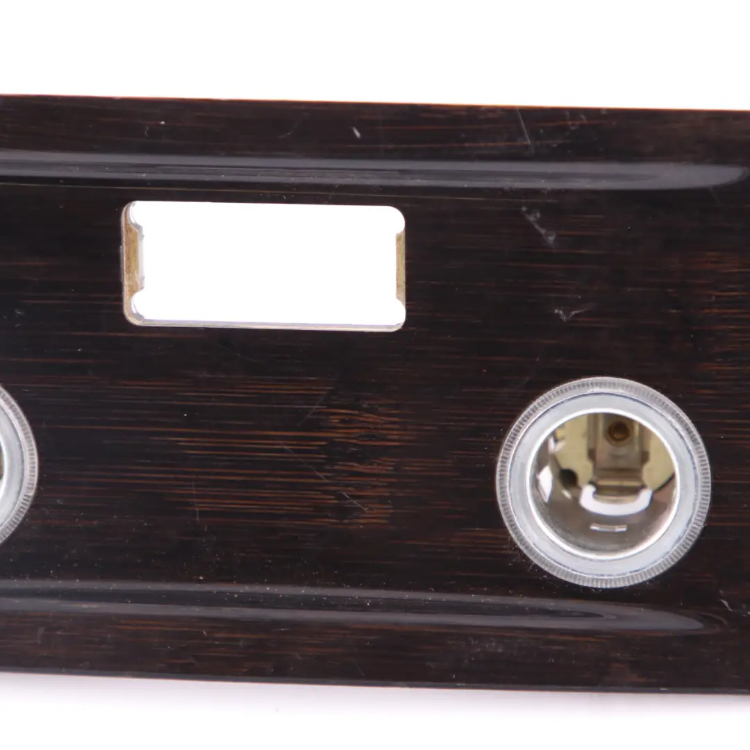  Embellecedor Consola Central BMW E60 E61 LCI Tapa Panel Bambú Antracita - SKU 6989865 - Número de pieza 6989865
