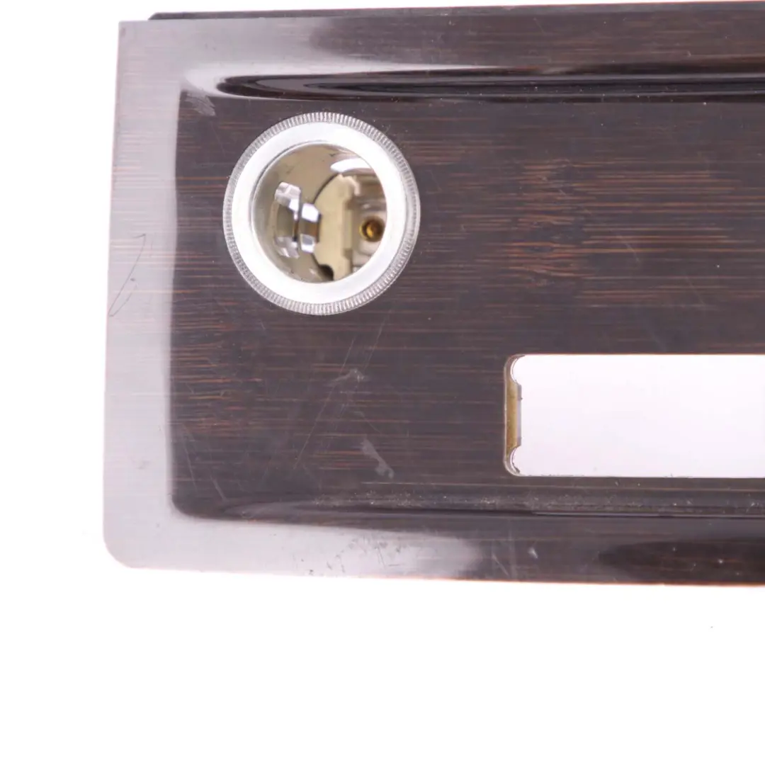 BMW E60 E61 LCI Pokrywa Panel Zapalniczki Tył Bambus Antracyt - SKU 6989865 - Numer Części 6989865