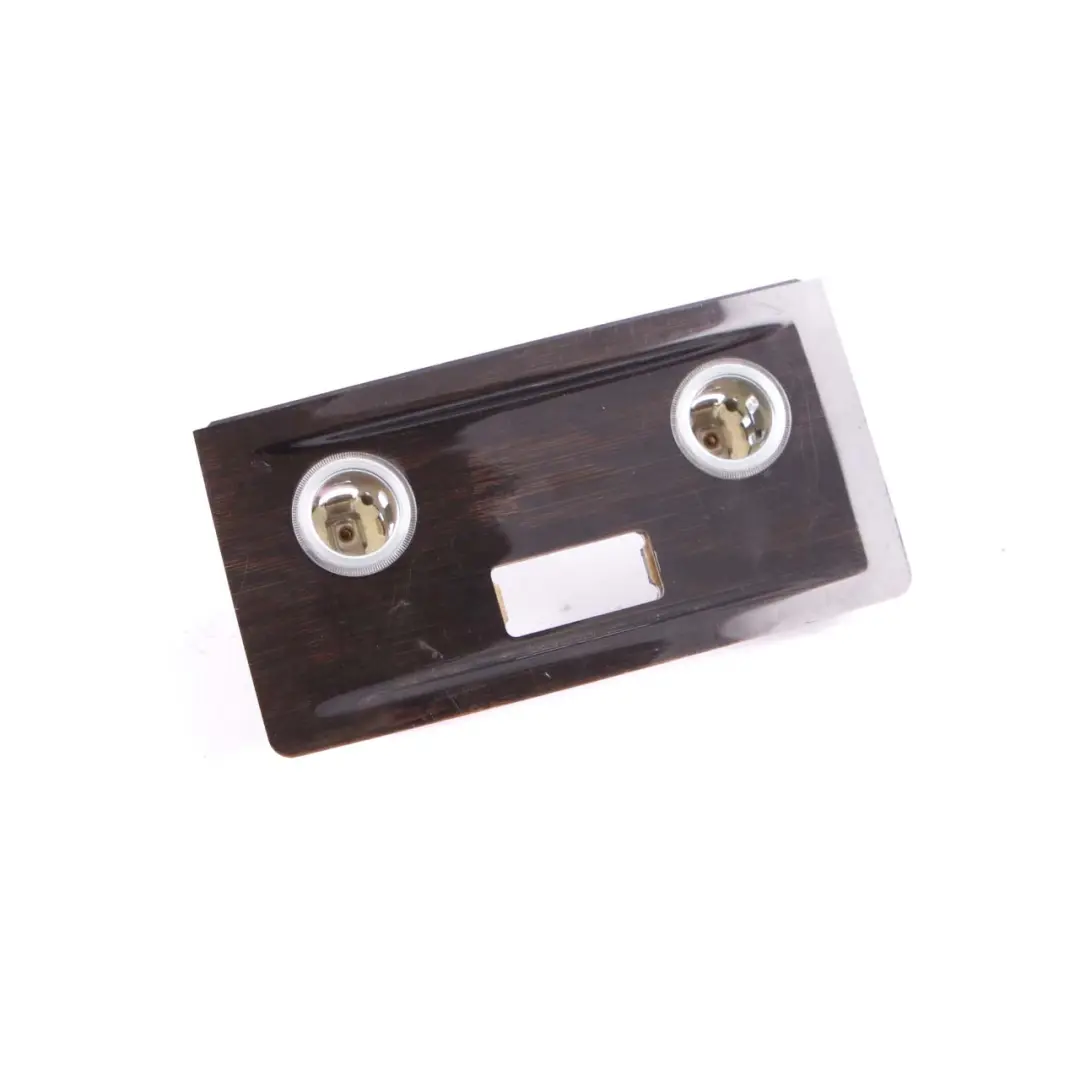  Embellecedor Consola Central BMW E60 E61 LCI Tapa Panel Bambú Antracita - SKU 6989865 - Número de pieza 6989865