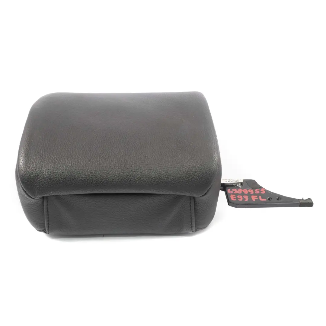 Siège Avant Gauche Appui-tête Cuir Dakota Noir pour BMW E93 Cabrio à propos du numéro de pièce 6989955 BMW E93 Cabrio Siège Avant Gauche Appui-tête Cuir Dakota Noir - SKU 6989955 - Numéro de pièce 6989955