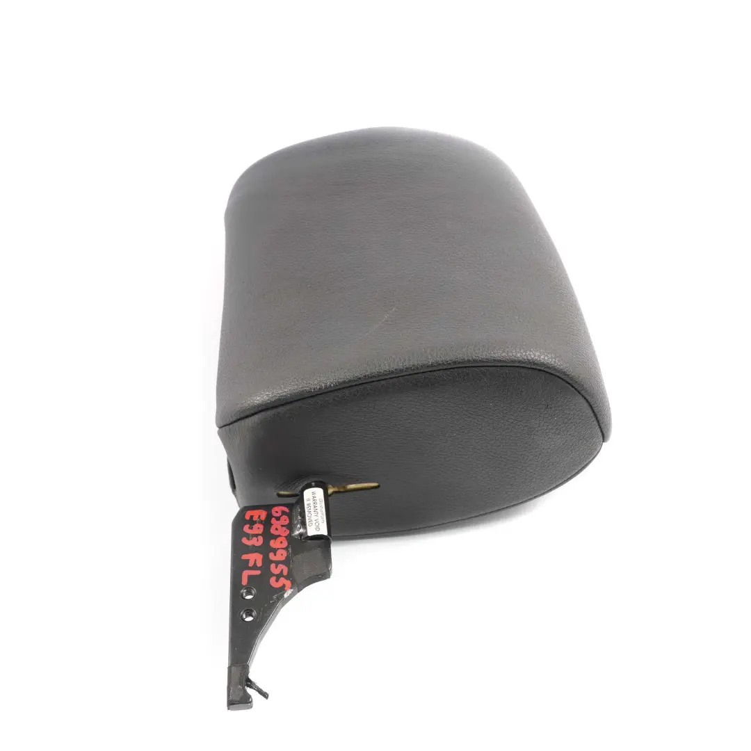 Siège Avant Gauche Appui-tête Cuir Dakota Noir pour BMW E93 Cabrio à propos du numéro de pièce 6989955 BMW E93 Cabrio Siège Avant Gauche Appui-tête Cuir Dakota Noir - SKU 6989955 - Numéro de pièce 6989955