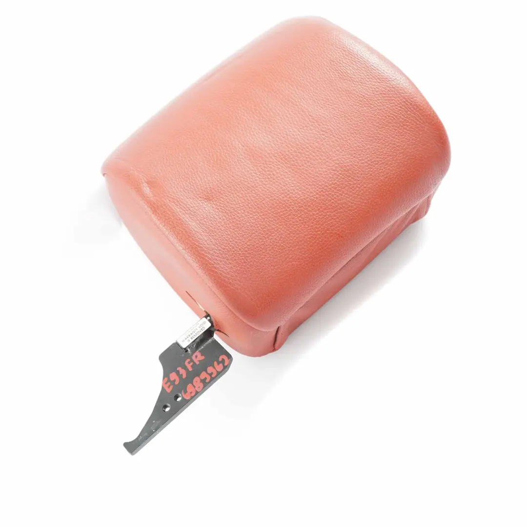 Poggiatesta Sedile Anteriore Destro Poggiatesta Pelle Rosso per BMW E93 Cabrio con numero di parte 6989962 BMW E93 Cabrio Poggiatesta Sedile Anteriore Destro Poggiatesta Pelle Rosso - SKU 6989962 - Numero di parte 6989962