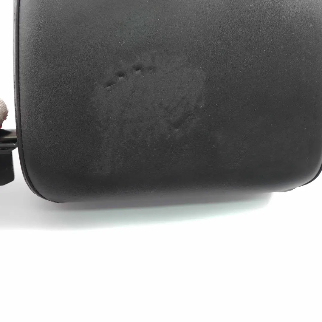 Headrest BMW E93 Convertible Front Left N/S Head Rest Black Leather to Seat with Part number 6989969 Seat Headrest BMW E93 Convertible Front Left N/S Head Rest Black Leather - SKU 6989969 - Part number 6989969