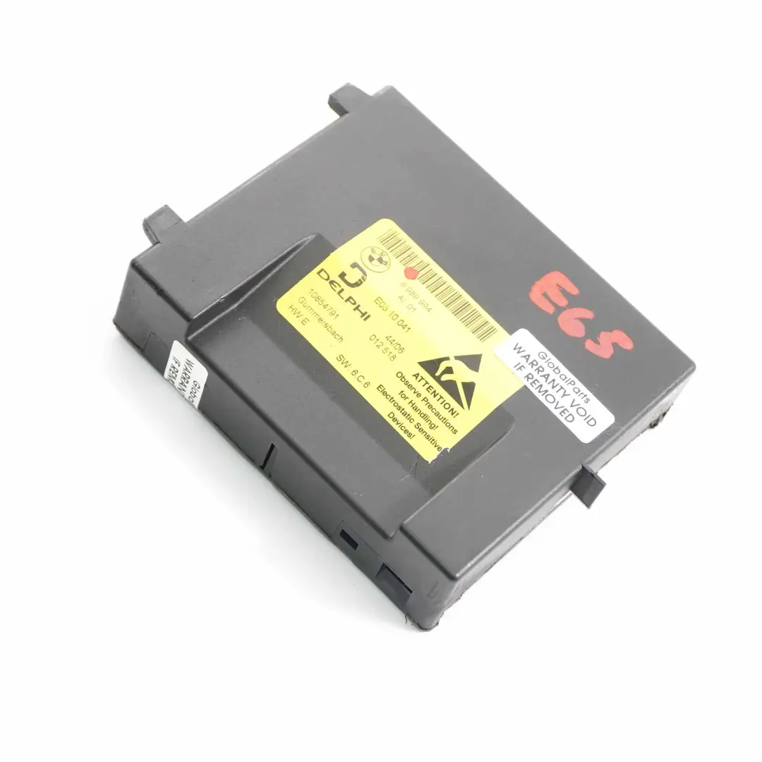 Console Avant Module D'Unite de Commande pour BMW E65 E66 E67 à propos du numéro de pièce 6989994 BMW E65 E66 E67 Console Avant Module D'Unite de Commande - SKU 6989994 - Numéro de pièce 6989994