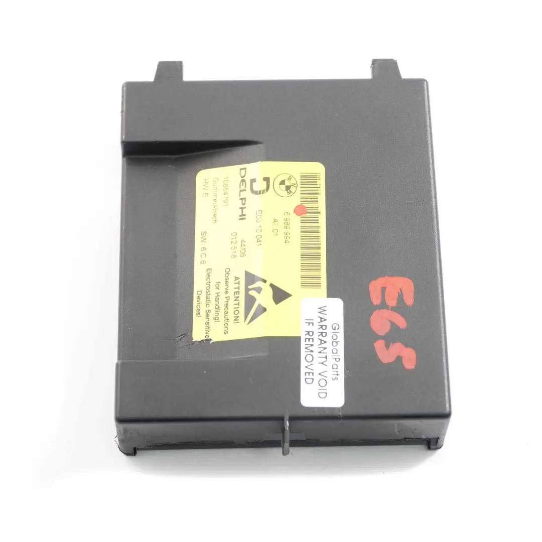 Consolle Centrale Frontale Centralina Modulo per BMW E65 E66 E67 con numero di parte 6989994 BMW E65 E66 E67 Consolle Centrale Frontale Centralina Modulo - SKU 6989994 - Numero di parte 6989994