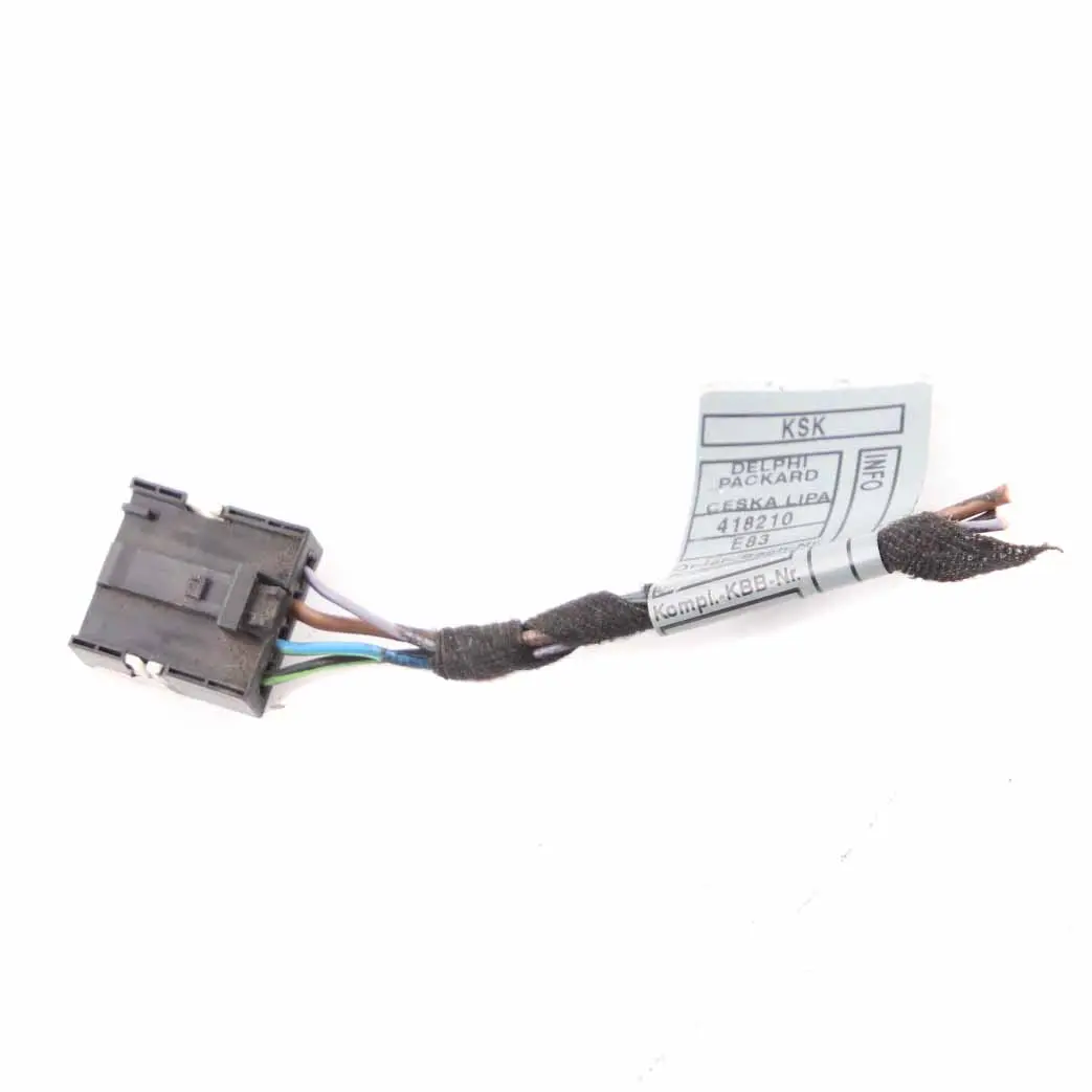 Light Side Panel Lamp White Left N/S Plug Socket Wiring 8373312 to BMW X3 E83 Rear with Part number 6990169 BMW X3 E83 Rear Light Side Panel Lamp White Left N/S Plug Socket Wiring 8373312 - SKU 6990169-4 - Part number 6990169