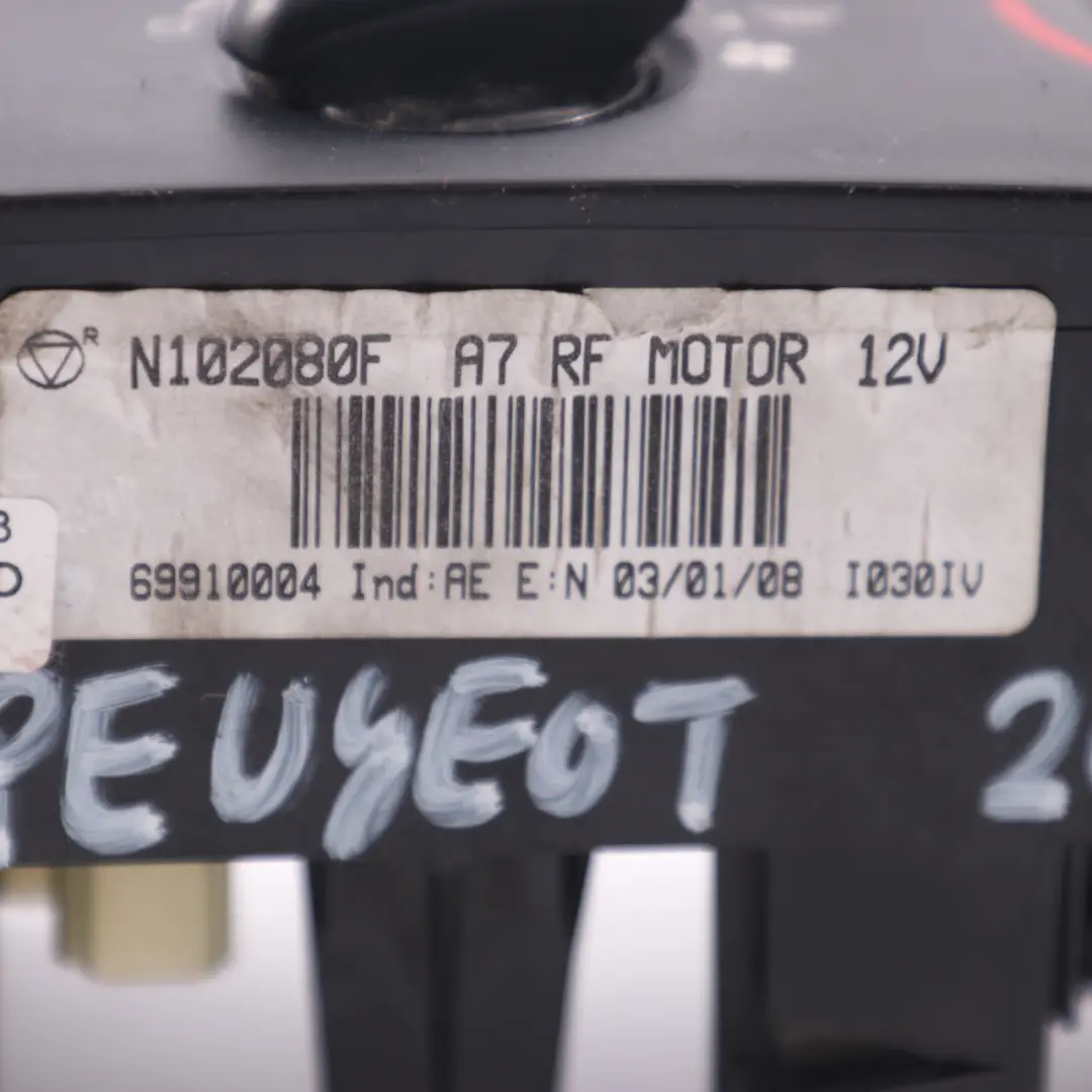 Peugeot 207 Heater Climate Control A/C Air Conditioning Unit Panel - SKU 69910004 - Part number 69910004