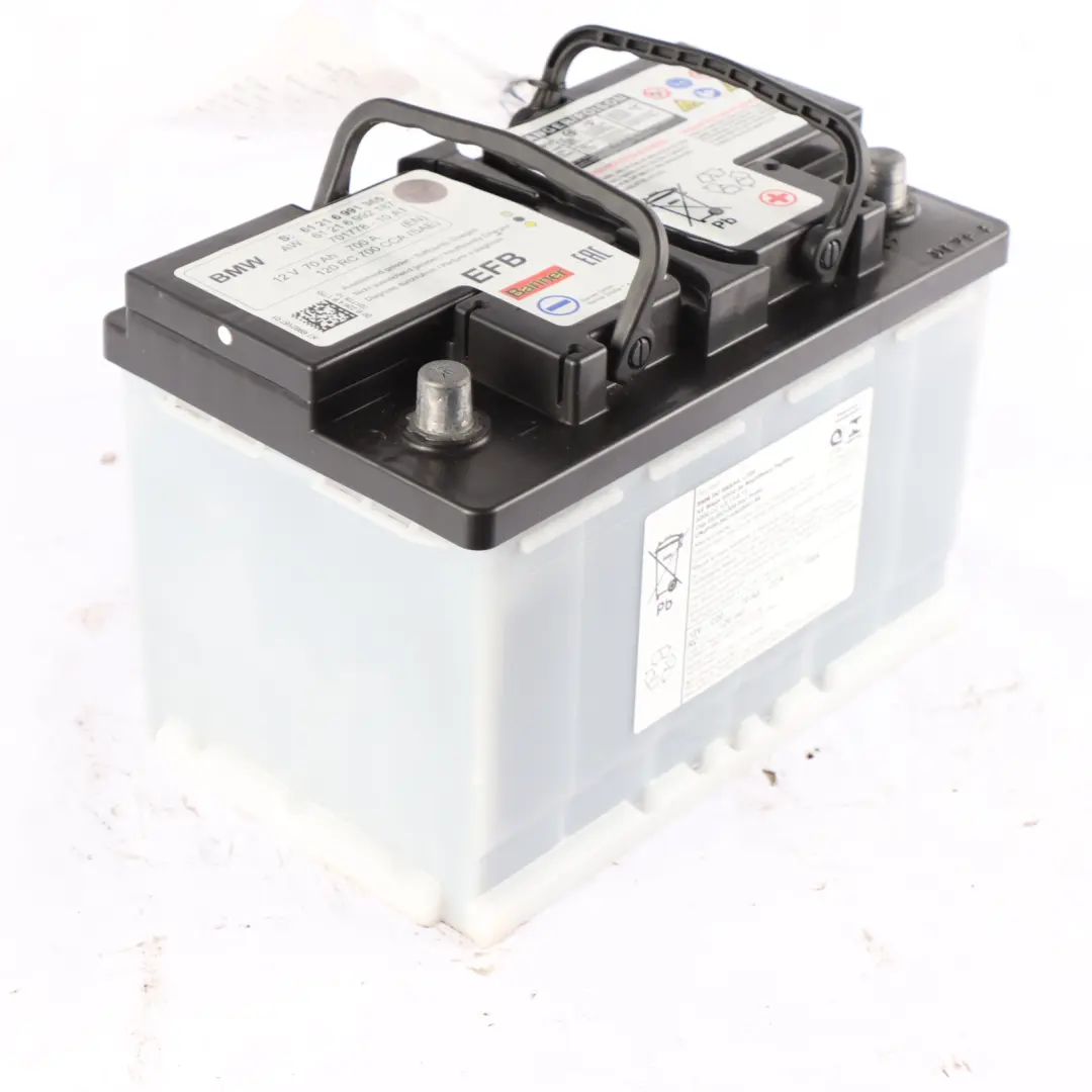 Banner EFB Start Stop Accumulator Battery 70Ah 700A 12V 6992187 to BMW with Part number 6991365 BMW Banner EFB Start Stop Accumulator Battery 70Ah 700A 12V 6992187 - SKU 6991365 - Part number 6991365
