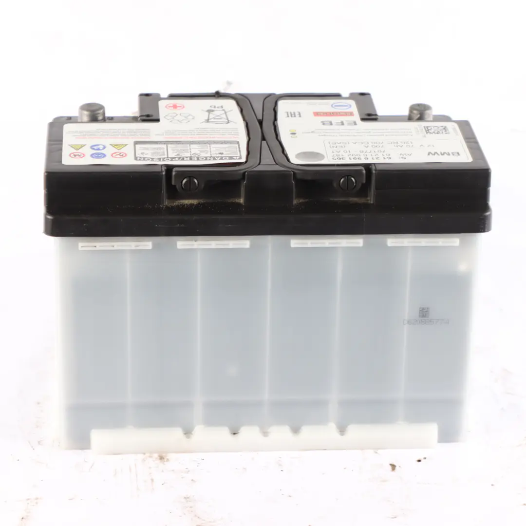 Banner EFB Start Stop Accumulator Battery 70Ah 700A 12V 6992187 to BMW with Part number 6991365 BMW Banner EFB Start Stop Accumulator Battery 70Ah 700A 12V 6992187 - SKU 6991365 - Part number 6991365
