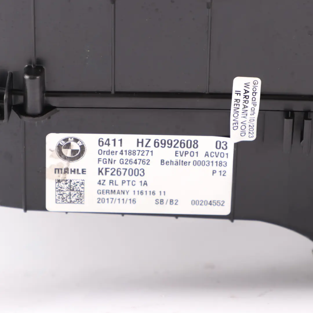  Heater Matrix BMW G11 G30 Air Conditioning Blower Unit Housing Diesel 6992608 - SKU rhd-6992608 - Part number 9361721