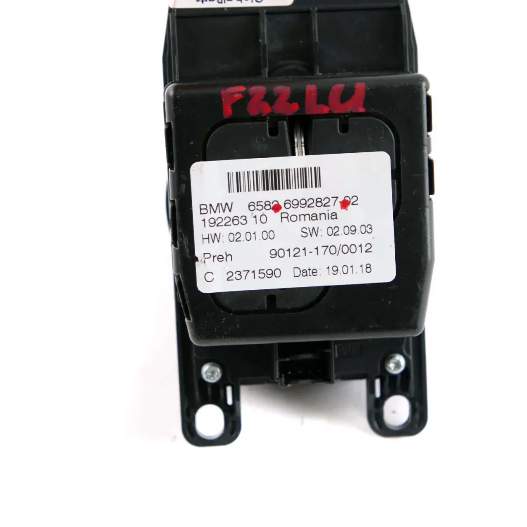 BMW F20 F30 LCI iDrive Controller Radio Bedienknopf Joystick Taste - SKU 6992827 - Teilenummer 6992827