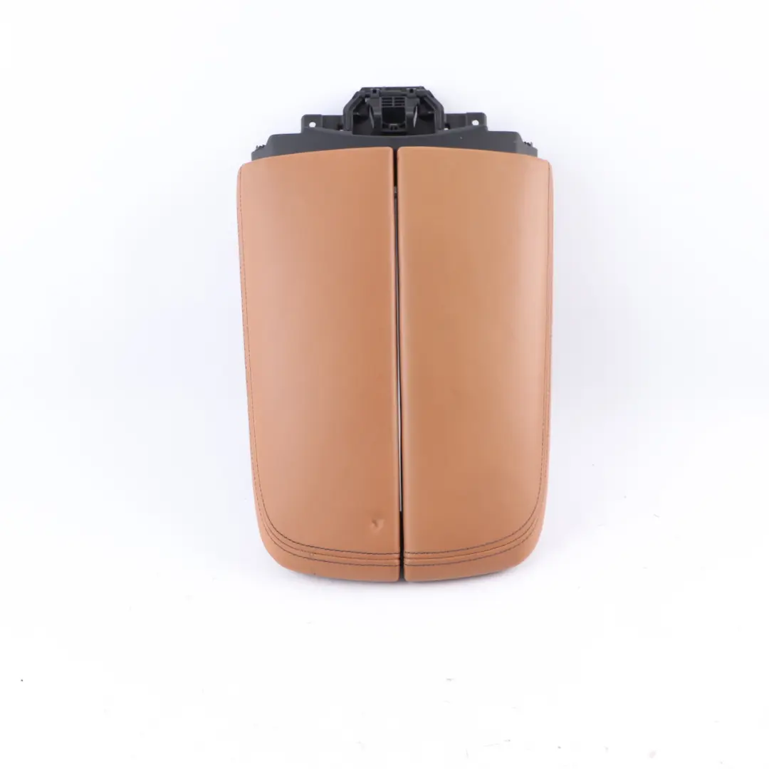 Front Middle Armrest Centre Console Arm Rest Cover Leather Nappa Cognac to BMW G11 with Part number 6993221 BMW G11 Front Middle Armrest Centre Console Arm Rest Cover Leather Nappa Cognac - SKU 6993221 - Part number 6993221