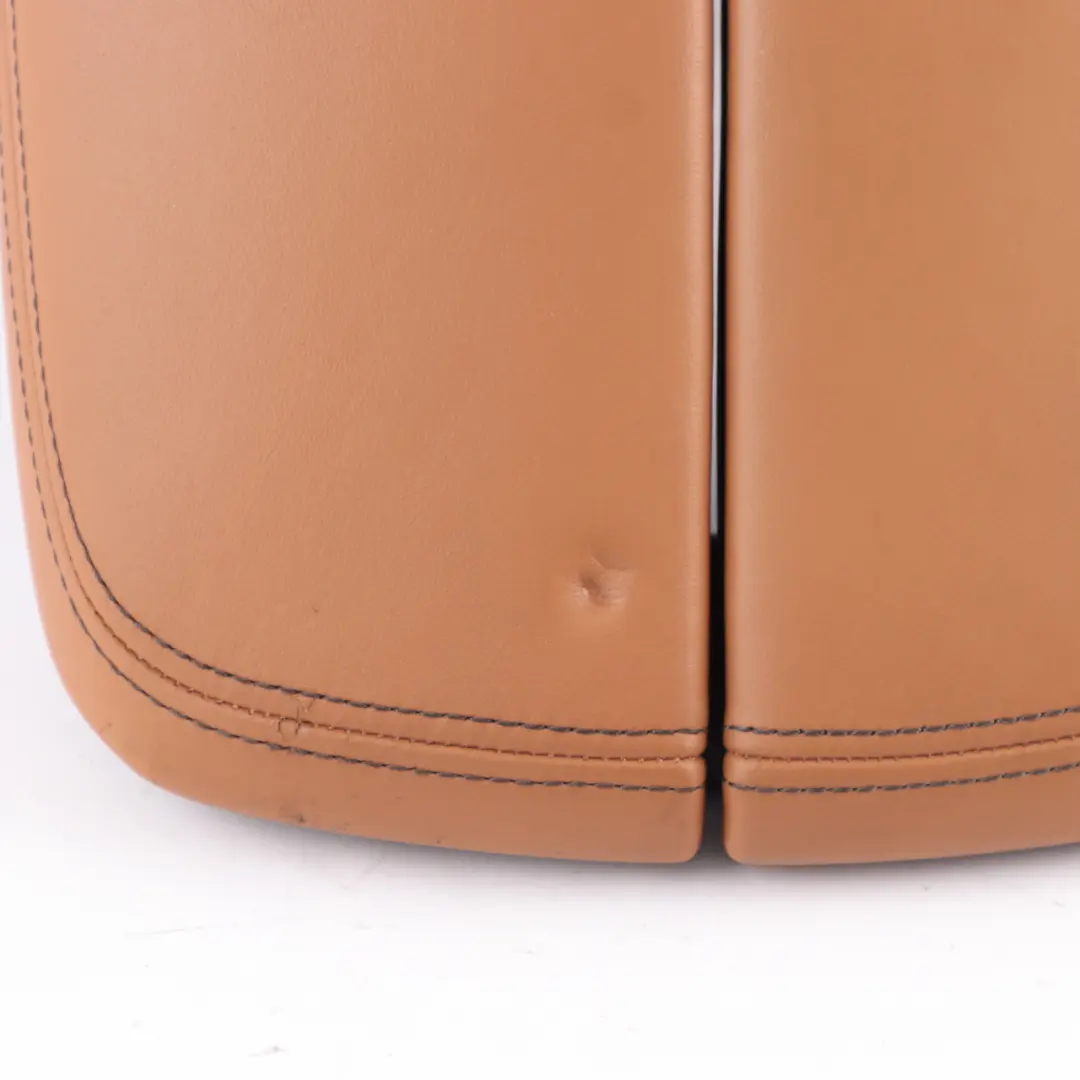 Front Middle Armrest Centre Console Arm Rest Cover Leather Nappa Cognac to BMW G11 with Part number 6993221 BMW G11 Front Middle Armrest Centre Console Arm Rest Cover Leather Nappa Cognac - SKU 6993221 - Part number 6993221
