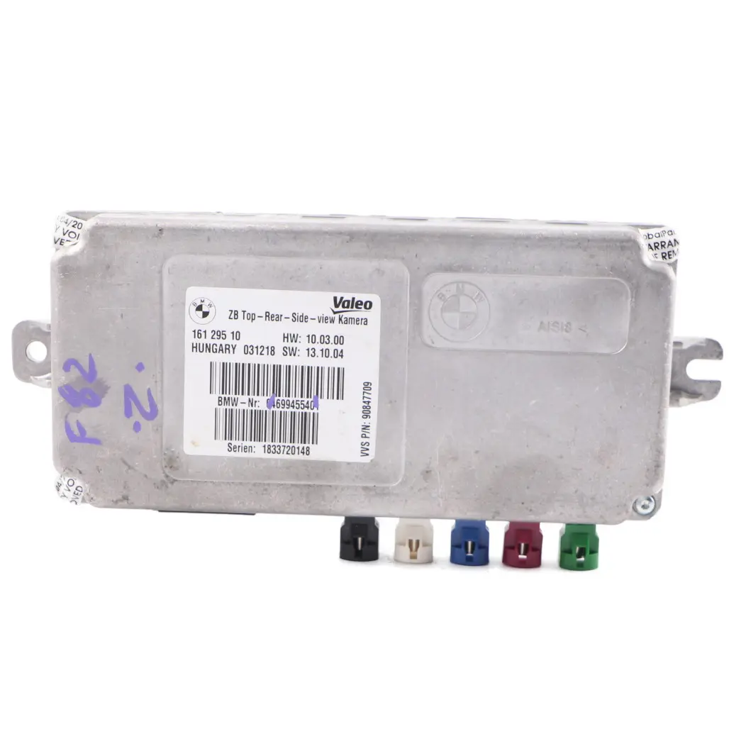  Camera Control Module BMW F30 F32 F82 Top Rear View Unit 6994554
