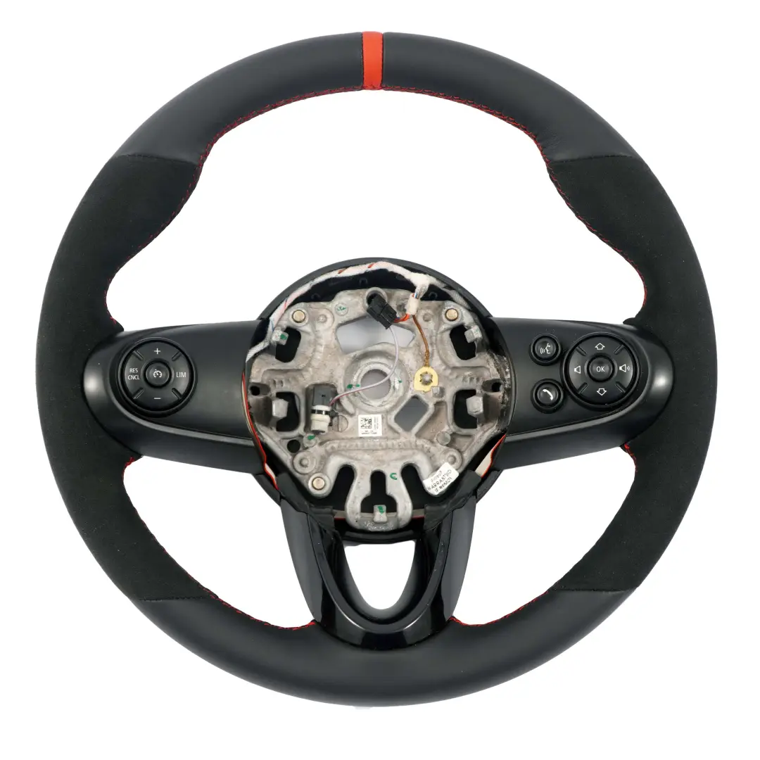 Mini Cooper F55 F56 F60 NEU Schwarz / Alcantara Leder Sportlenkrad 3 Speichen - SKU 6996047-1 - Teilenummer  6996047