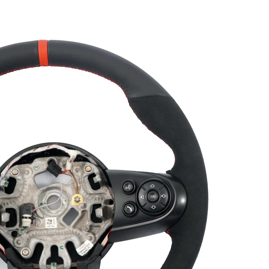 Mini Cooper F55 F56 F60 NEU Schwarz / Alcantara Leder Sportlenkrad 3 Speichen - SKU 6996047-1 - Teilenummer  6996047