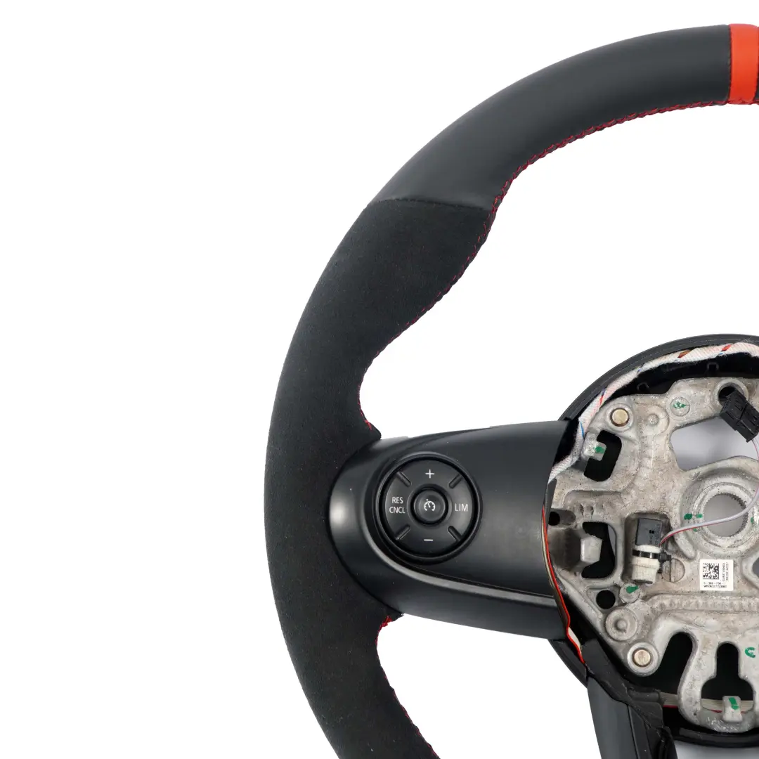 Mini Cooper F55 F56 F60 NEU Schwarz / Alcantara Leder Sportlenkrad 3 Speichen - SKU 6996047-1 - Teilenummer  6996047