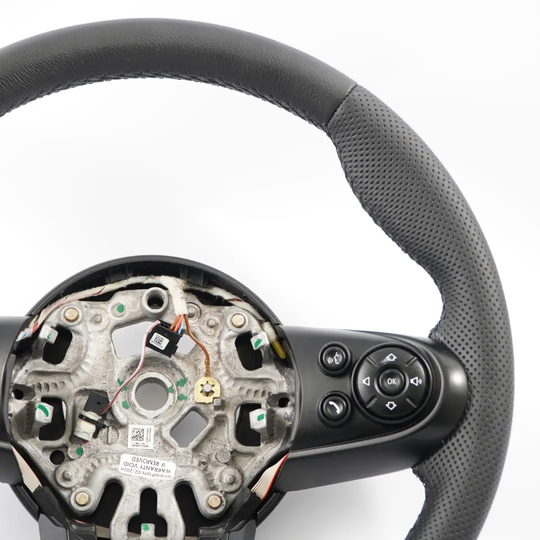 Mini Cooper F54 F55 F56 F60 NEW Black Leather Sport Steering Wheel Multifunction - SKU 6996047-4 - Part number  6996047