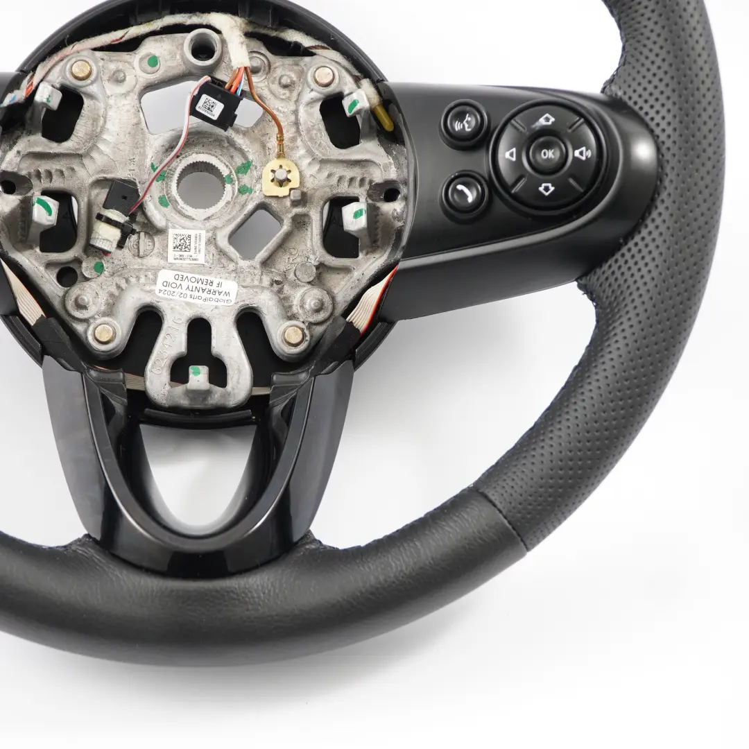 Mini Cooper F54 F55 F56 F60 NEW Black Leather Sport Steering Wheel Multifunction - SKU 6996047-4 - Part number  6996047