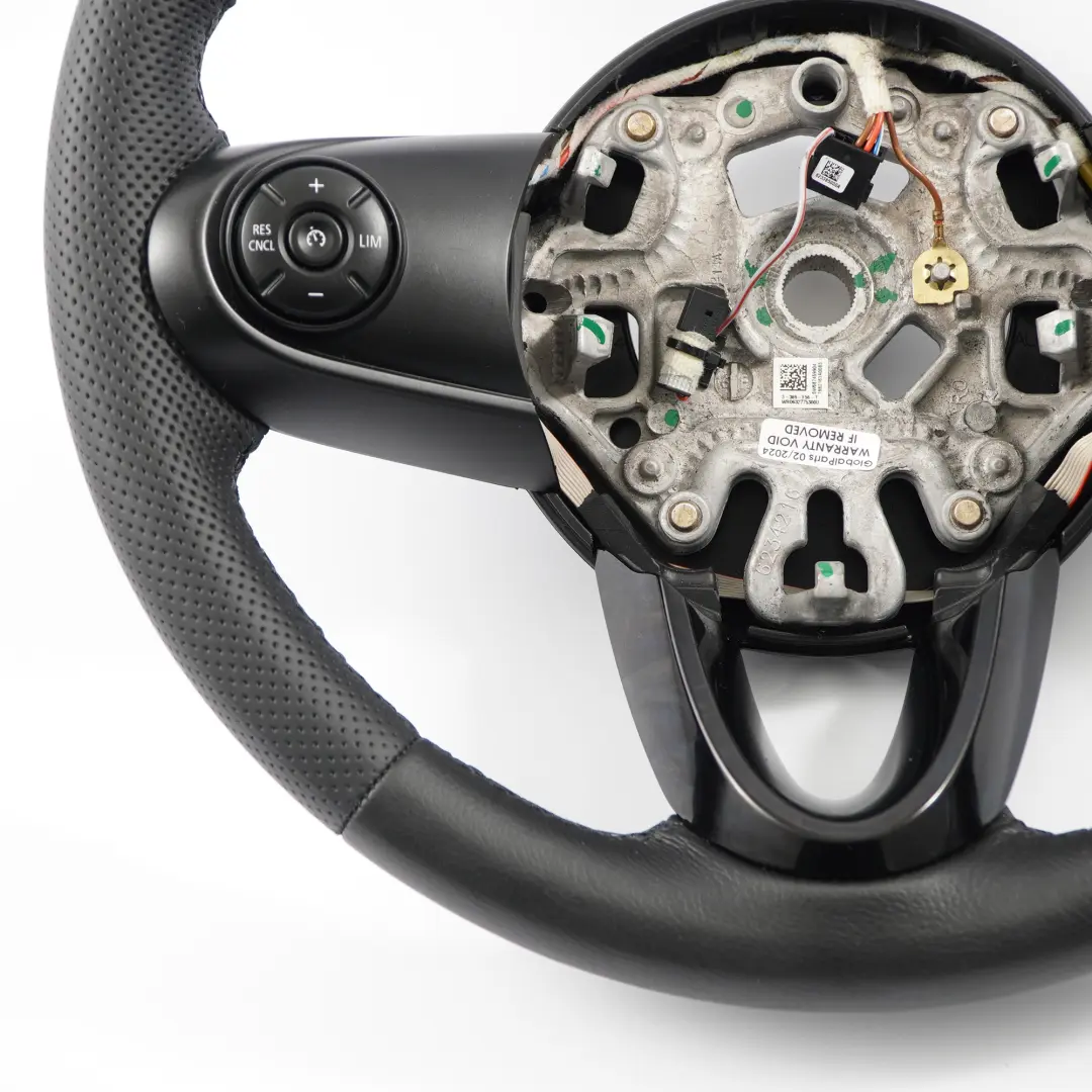 Mini Cooper F54 F55 F56 F60 NEW Black Leather Sport Steering Wheel Multifunction - SKU 6996047-4 - Part number  6996047