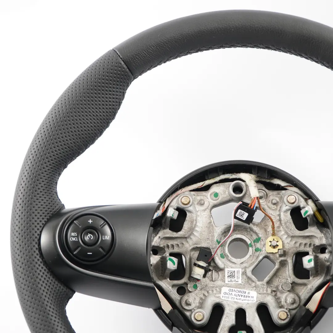 Leather Sport Steering Wheel Multifunction to Mini Cooper F54 F55 F56 F60 NEW Black with Part number 6996047 Mini Cooper F54 F55 F56 F60 NEW Black Leather Sport Steering Wheel Multifunction - SKU 6996047-4 - Part number 6996047